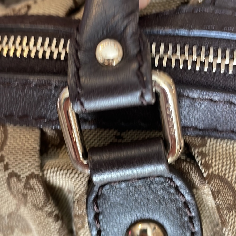 EUC Gucci GG Canvas Sukey Satchel - Picture 6 of 16